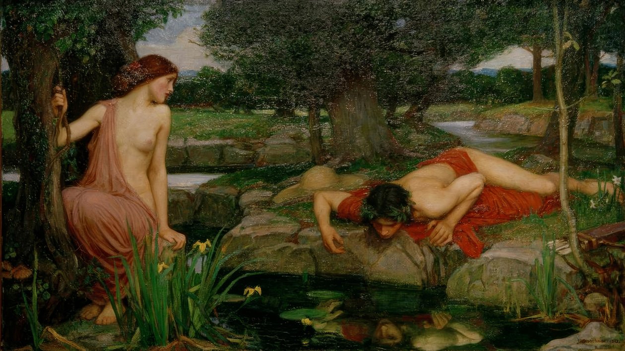 Echo i Narcyz autorstwa John William Waterhouse