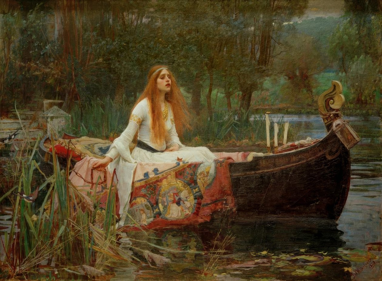 Pani Shalott autorstwa John William Waterhouse