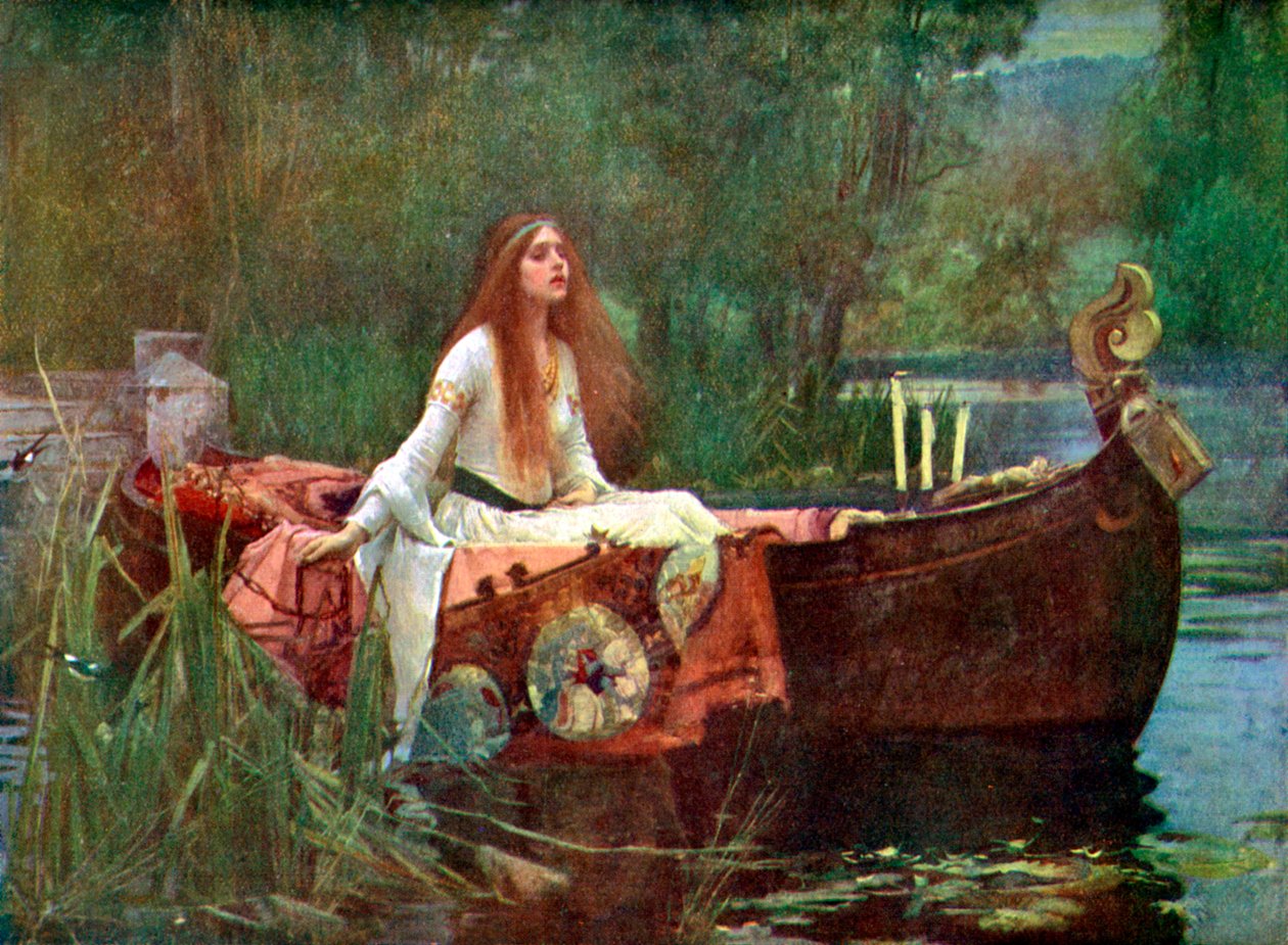 Pani z Shalott, 1888 1923. autorstwa John William Waterhouse