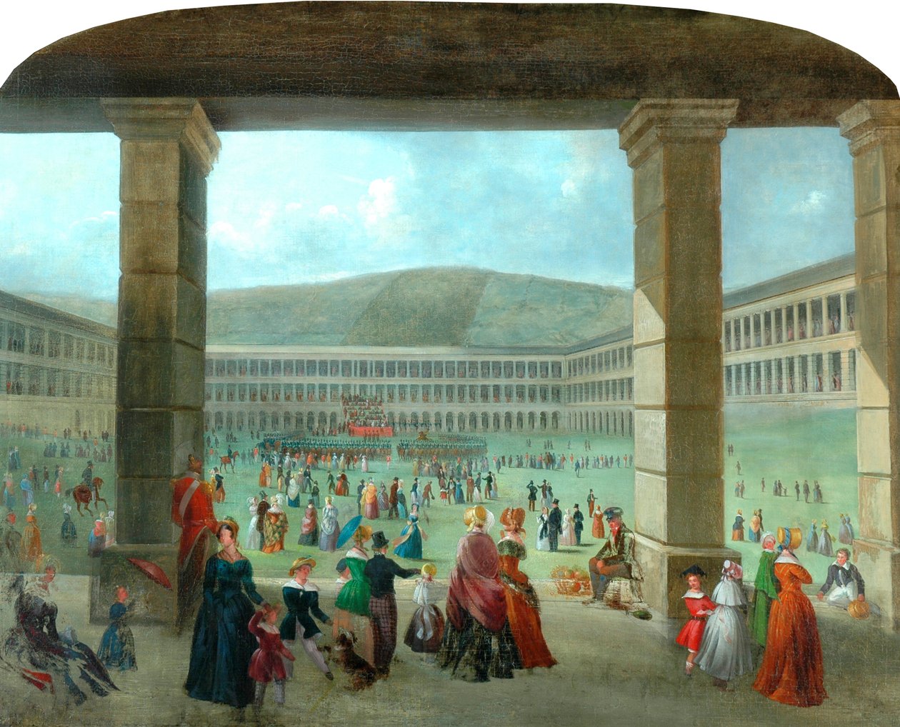 Piece Hall, Halifax autorstwa John Wilson Anderson