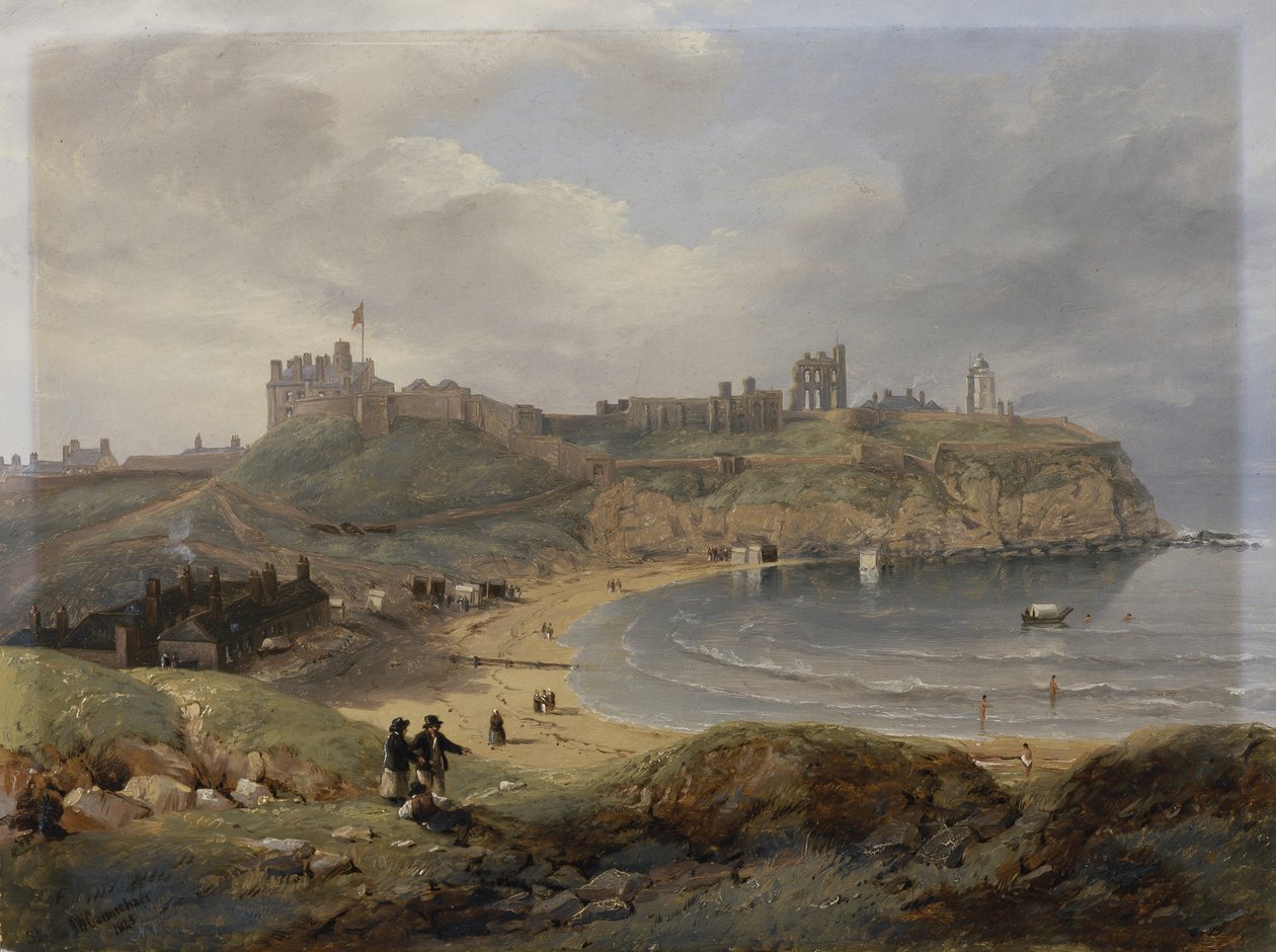 Przystań przeora, Tynemouth autorstwa John Wilson Carmichael