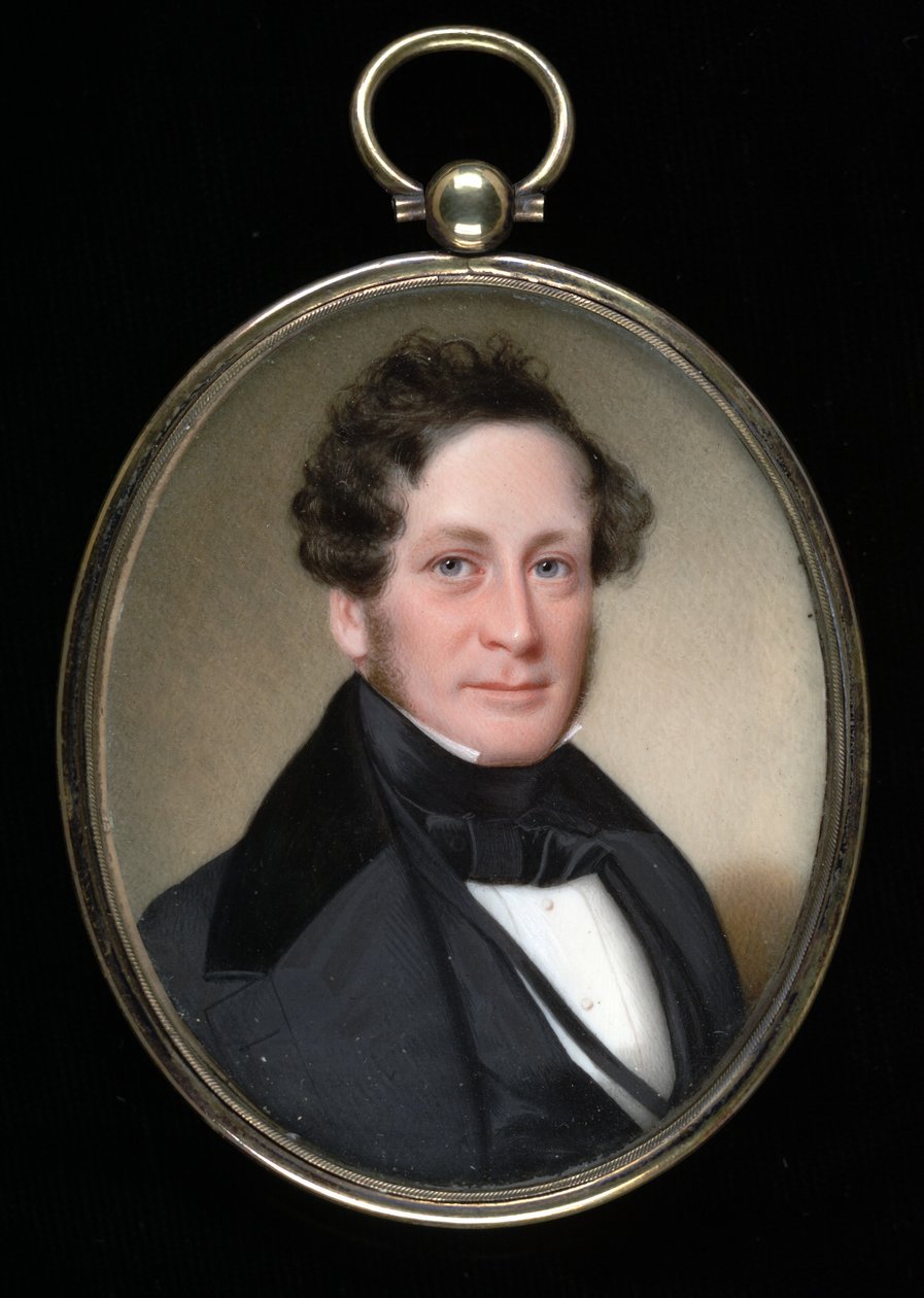 Henryk August Coit, 1838. autorstwa John Wood Dodge