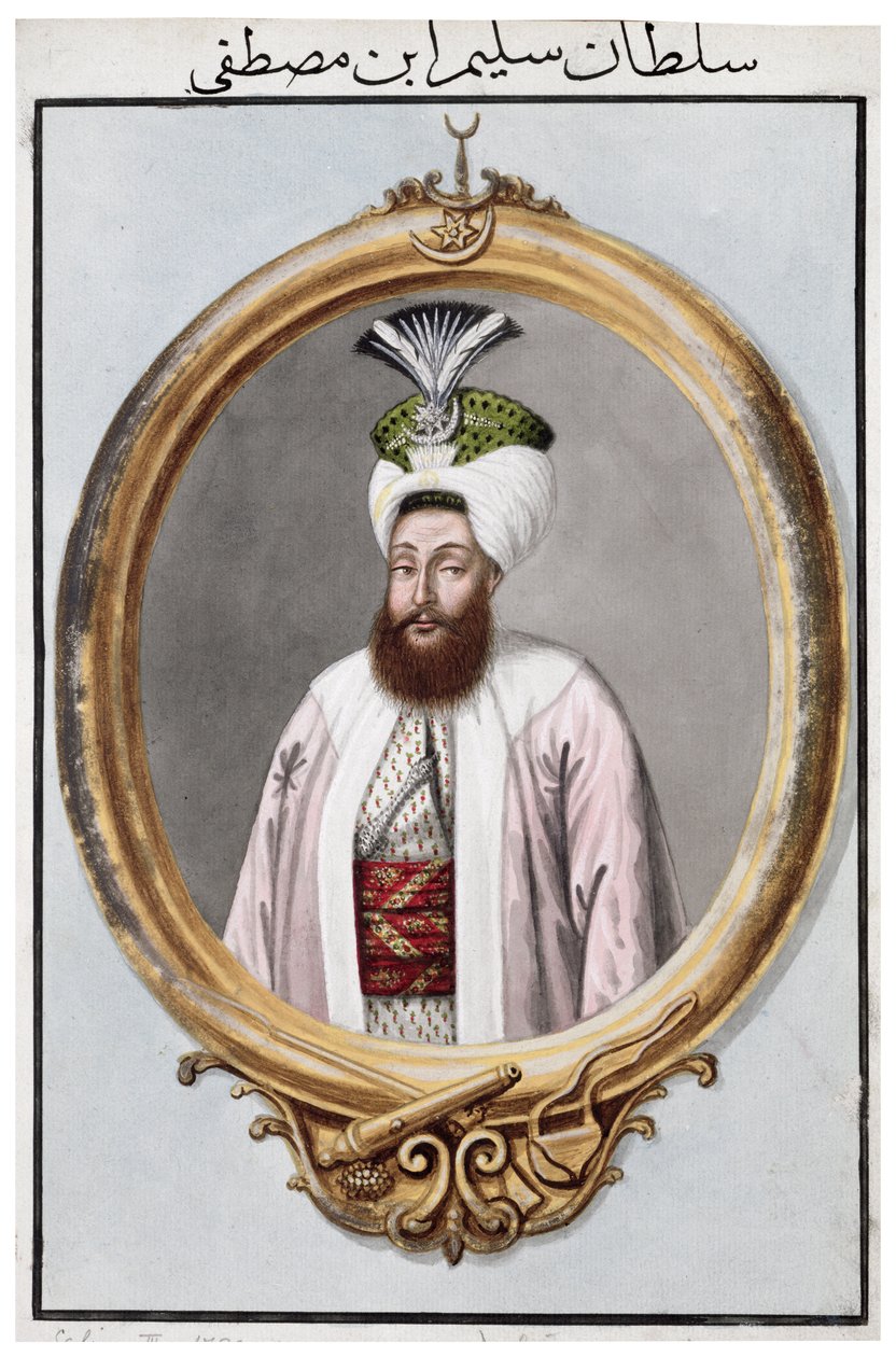 Selim III, cesarz osmański, 1808 autorstwa John Young