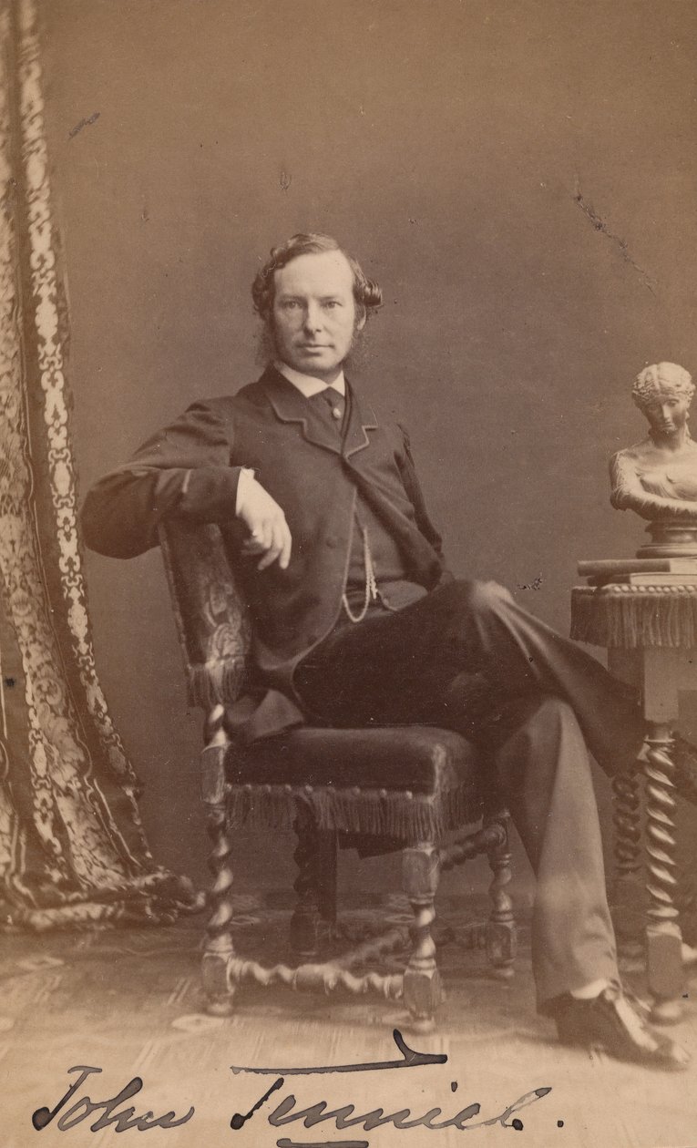 [Jan Tenniel], lata 60. XIX wieku. autorstwa John and Charles Watkins