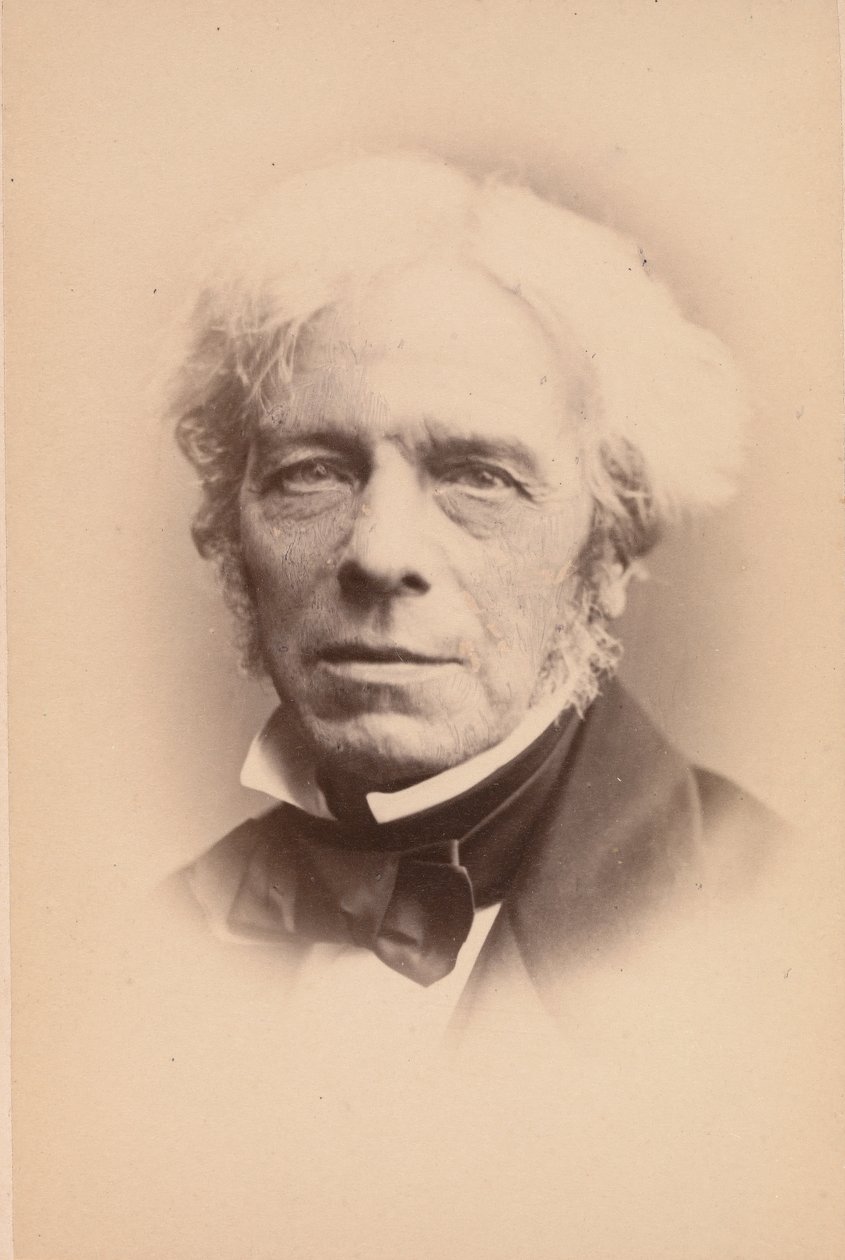Michael Faraday, lata 60. XIX wieku. autorstwa John and Charles Watkins