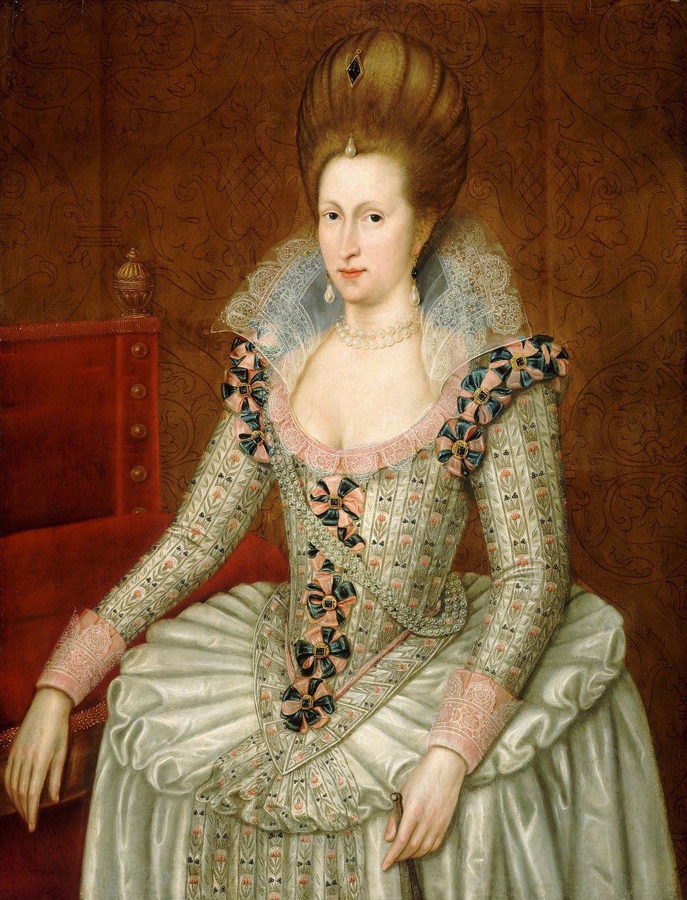Anna z Danii autorstwa John de (attr.to) Critz