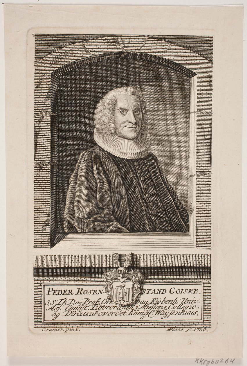 Peder Rosenstand-Goiske autorstwa Jonas Haas