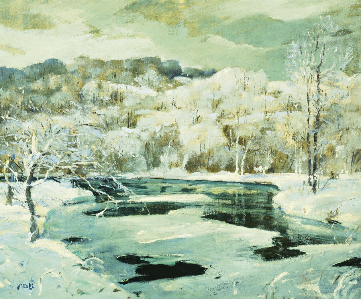 Oszronione Drzewa autorstwa Jonas Lie