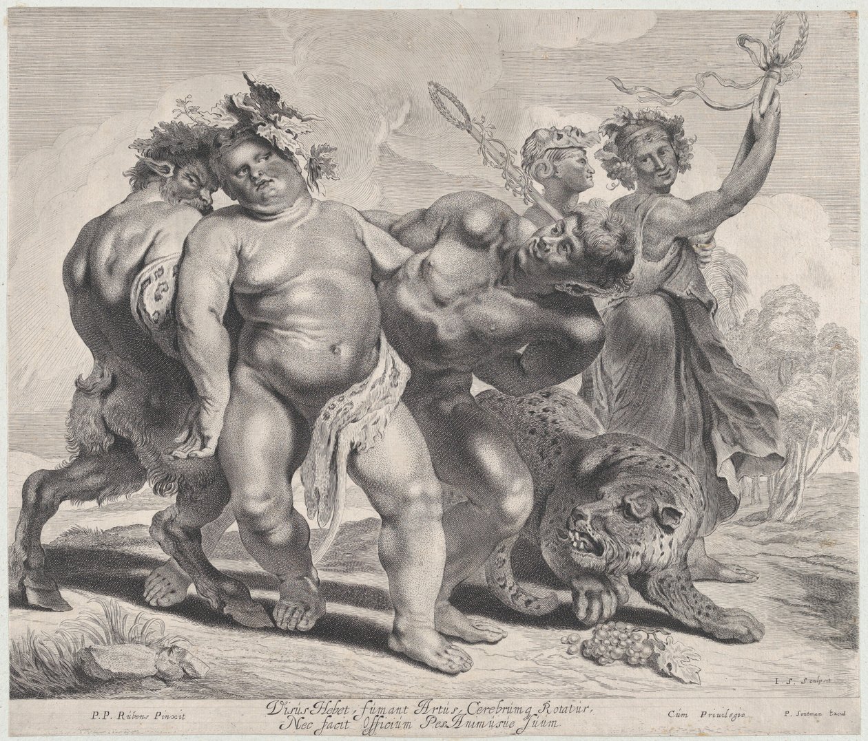 Pijaństwo Bachusa, 1630-57., 1630-57. autorstwa Jonas Suyderhoef