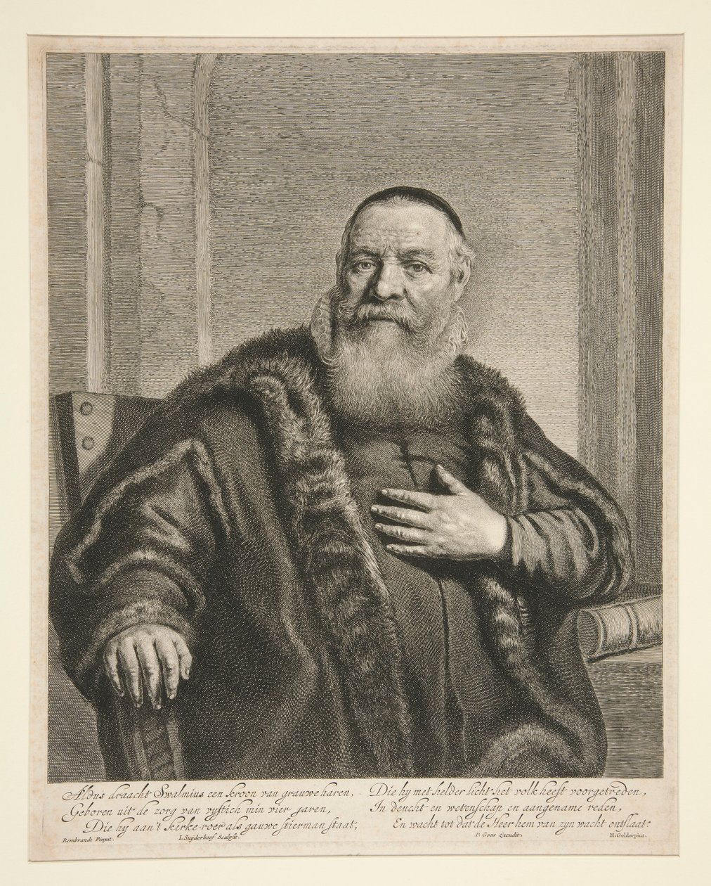 Eleazar Swamiusz (1582?-1652) autorstwa Jonas Suyderhoef