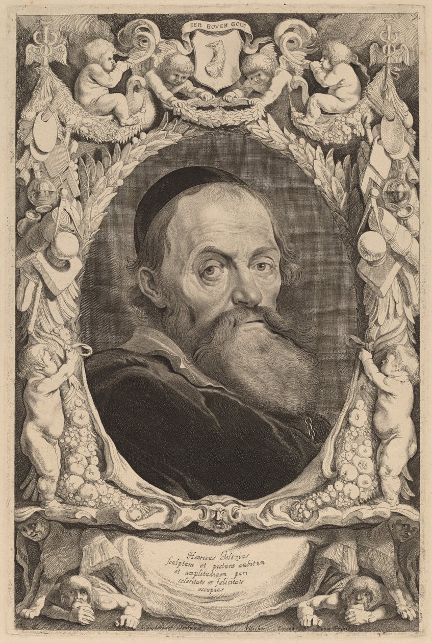 Hendrik Goltzius autorstwa Jonas Suyderhoff