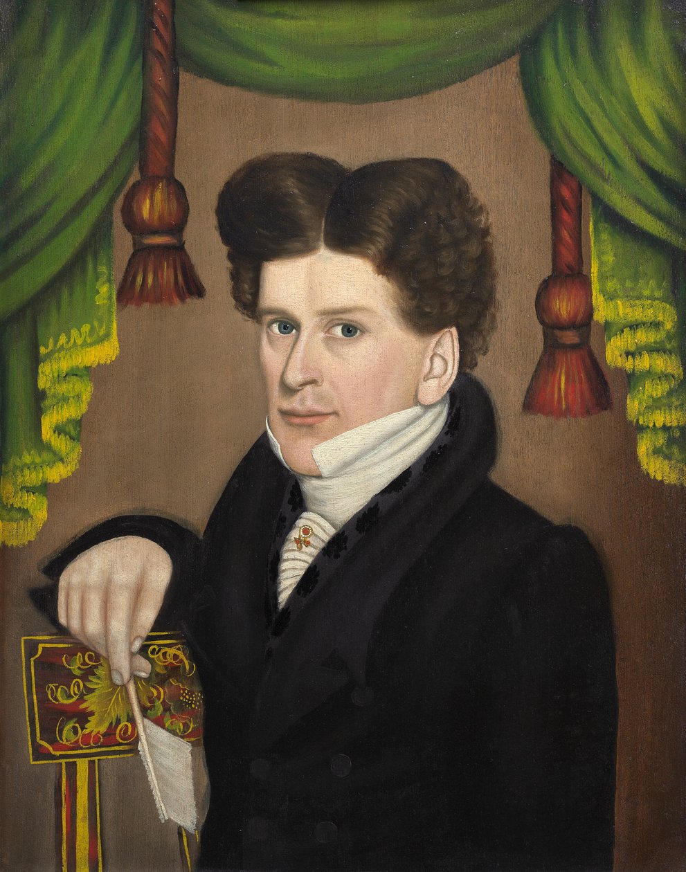 Człowiek z piórem, 182730. autorstwa Jonas Welch Holman