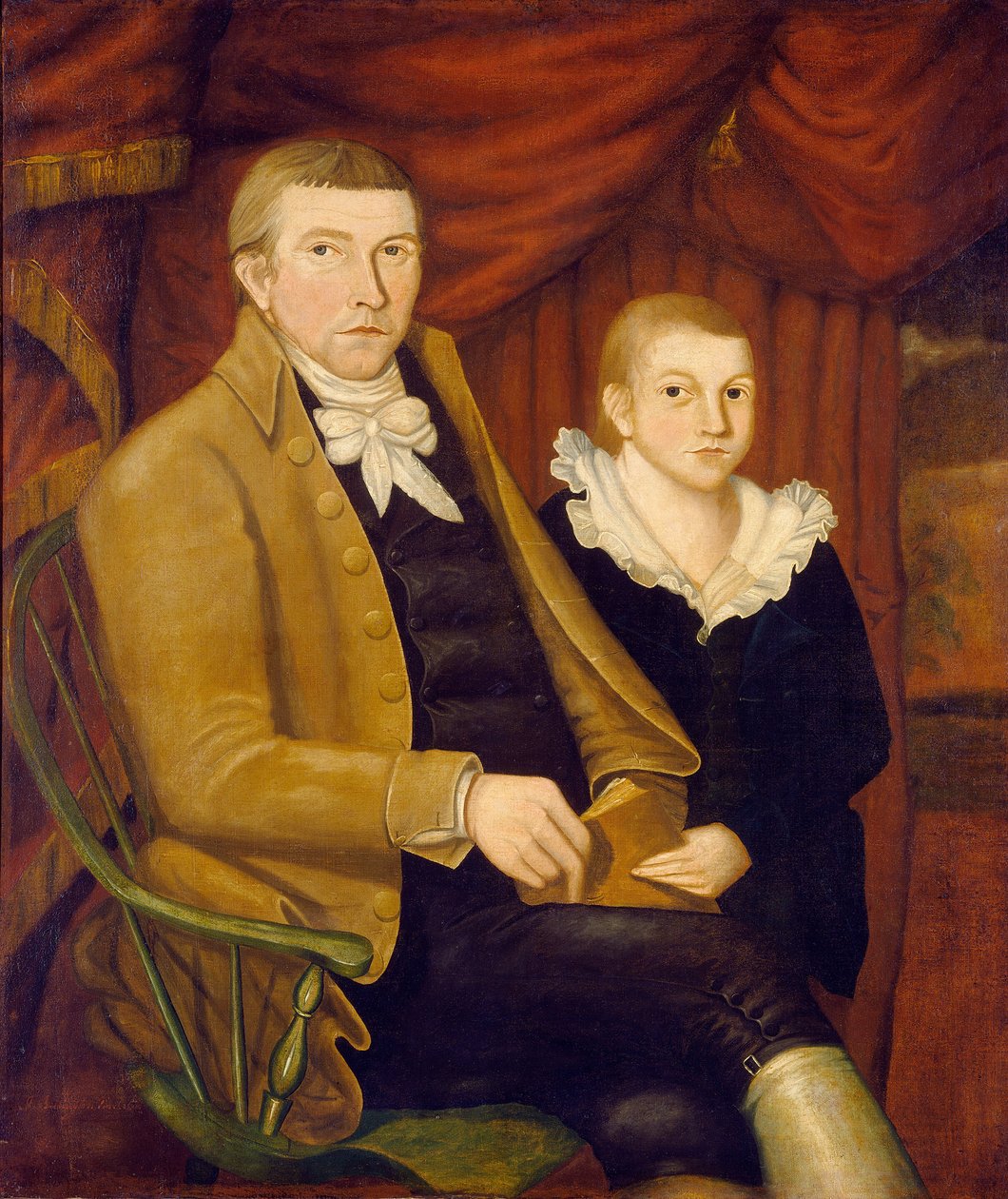 Ojciec i syn, 1800. autorstwa Jonathan Budington