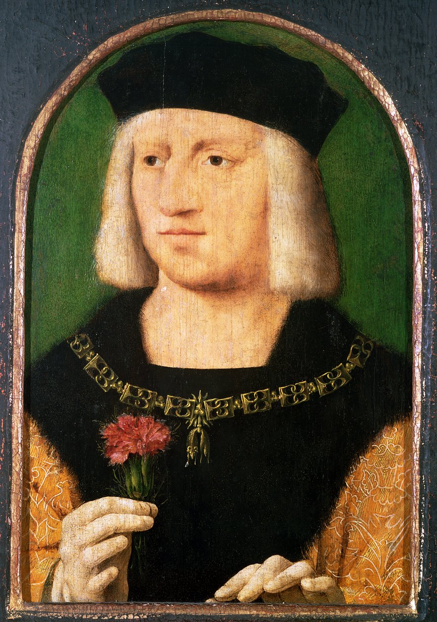 Cesarz Maksymilian I, c.1508-09 (panel) autorstwa Joos van Cleve