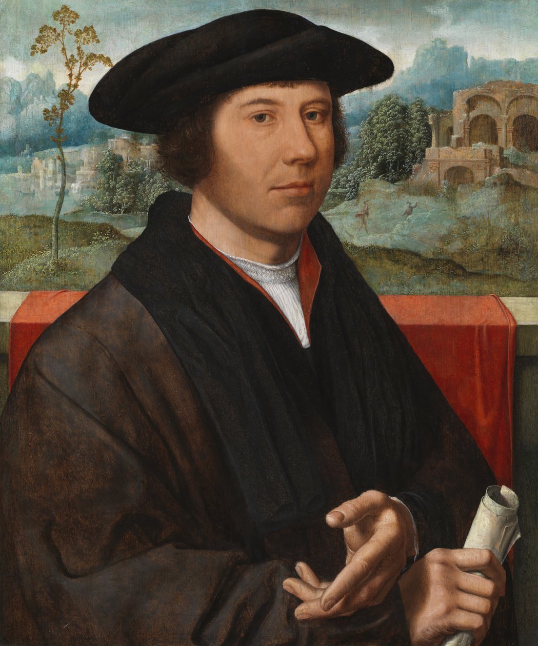 Portret mężczyzny, 1528-29 autorstwa Joos van Cleve
