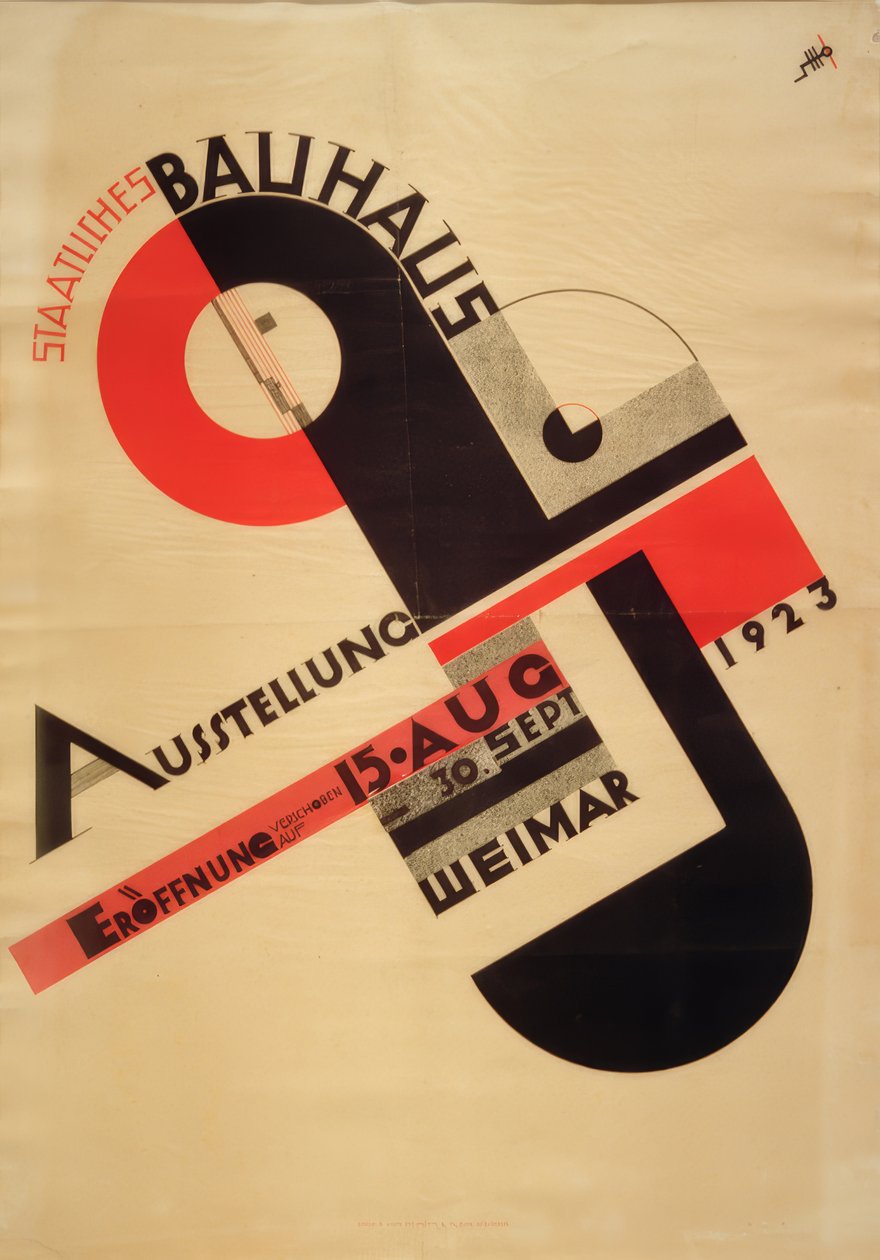 Państwowa Wystawa Bauhausu Weimar 1923 autorstwa Joost Schmidt