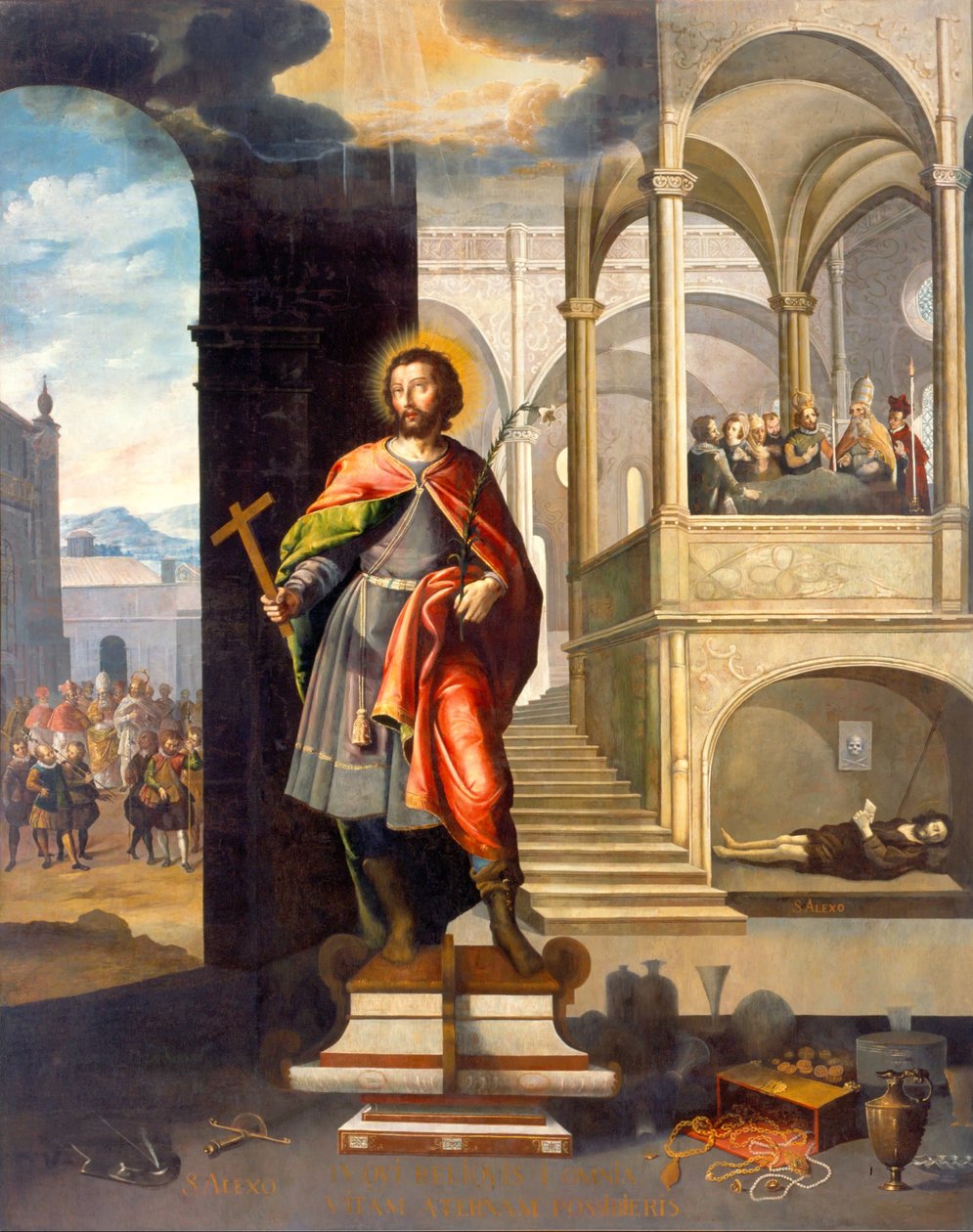 Święty Aleksy autorstwa José Juárez