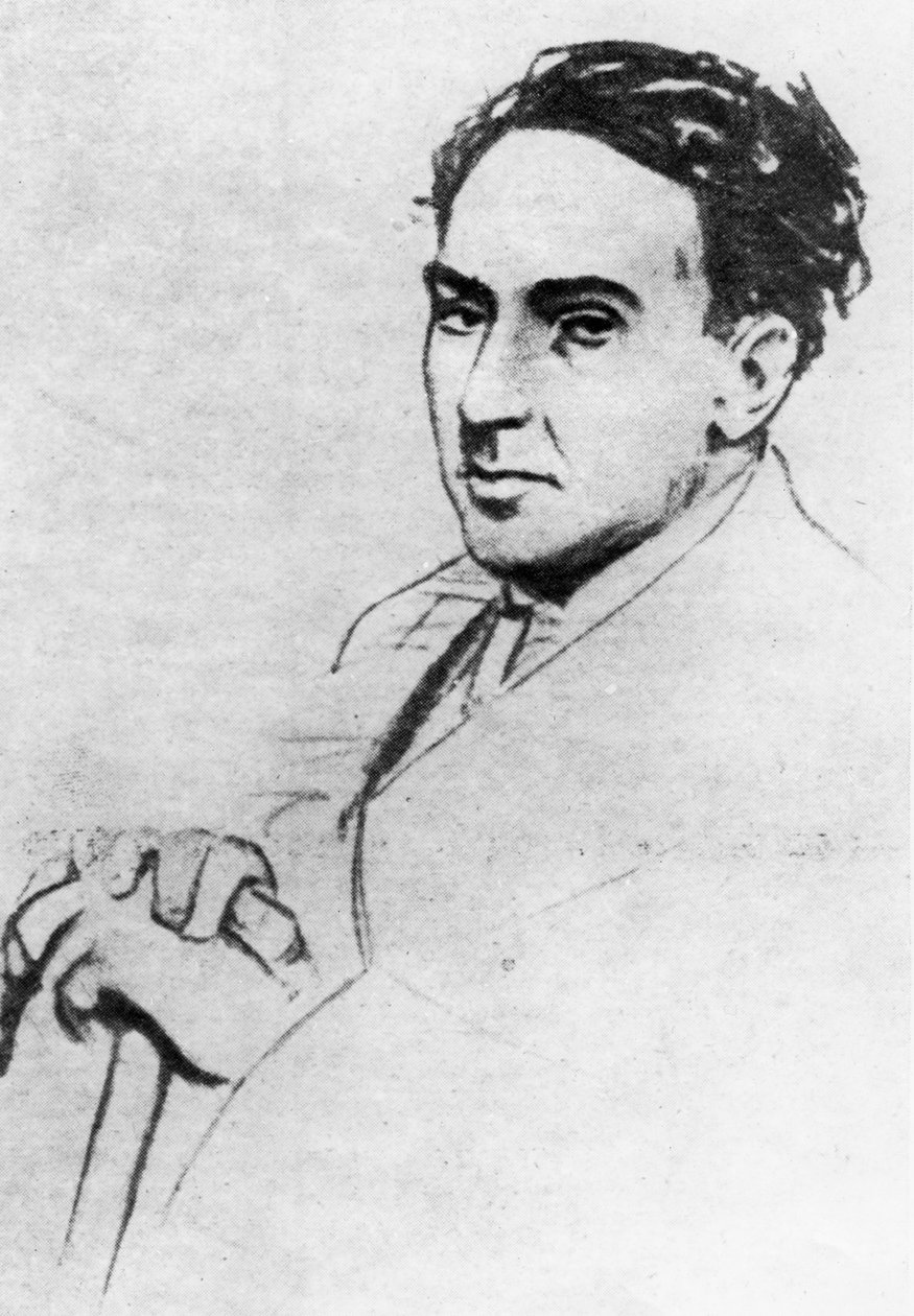 Don Antonio Machado autorstwa José Machado