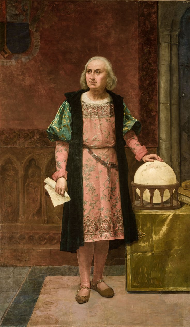 Krzysztof Kolumb autorstwa José de la Vega Marrugal  