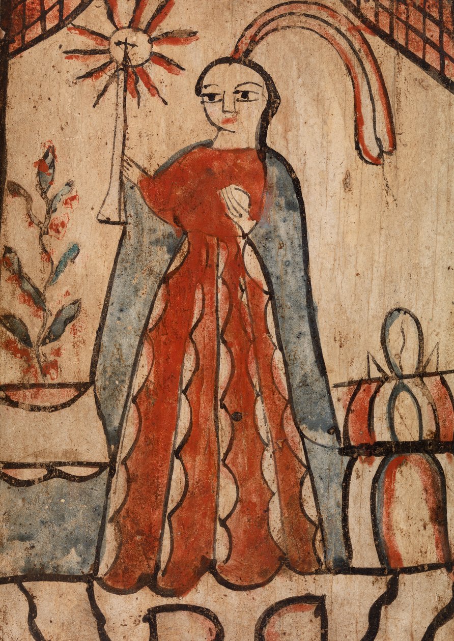 Święta Barbara (Święta Barbara) autorstwa José Benito Ortega