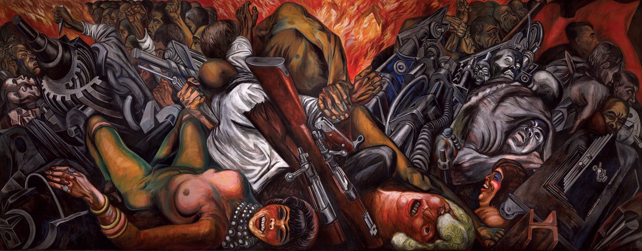 Katharsis, 1935. autorstwa José Clemente Orozco