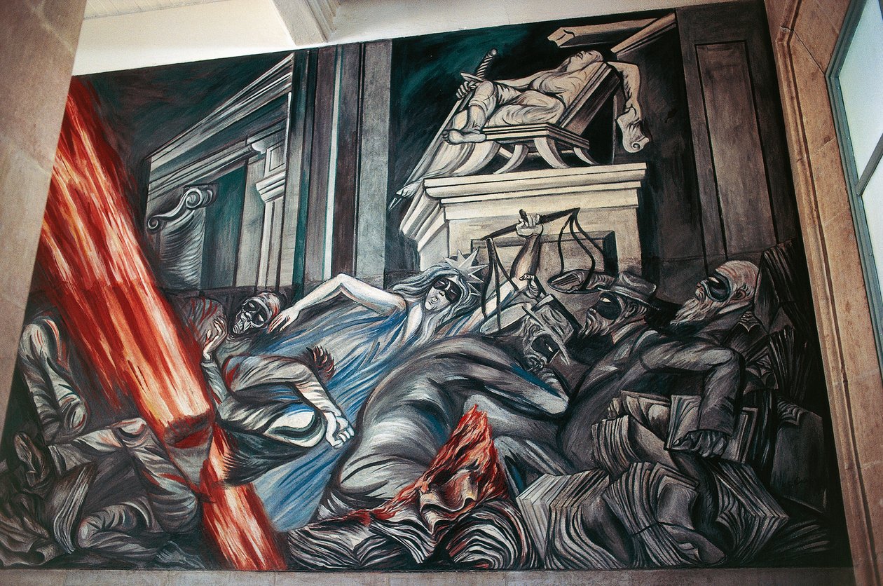 Sprawiedliwość autorstwa José Clemente Orozco