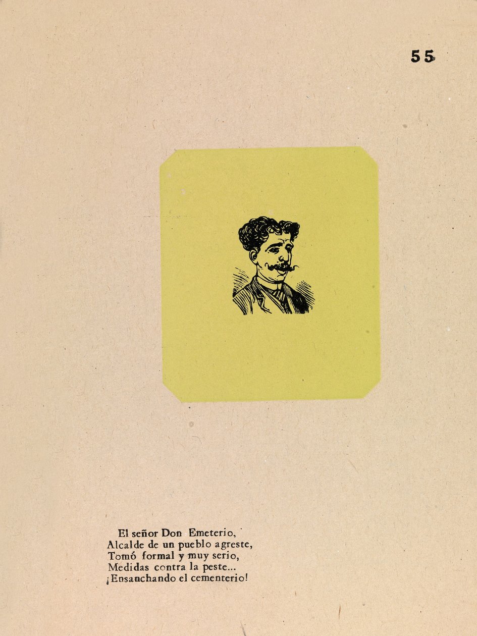 Rustykalny urzędnik autorstwa José Guadalupe Posada