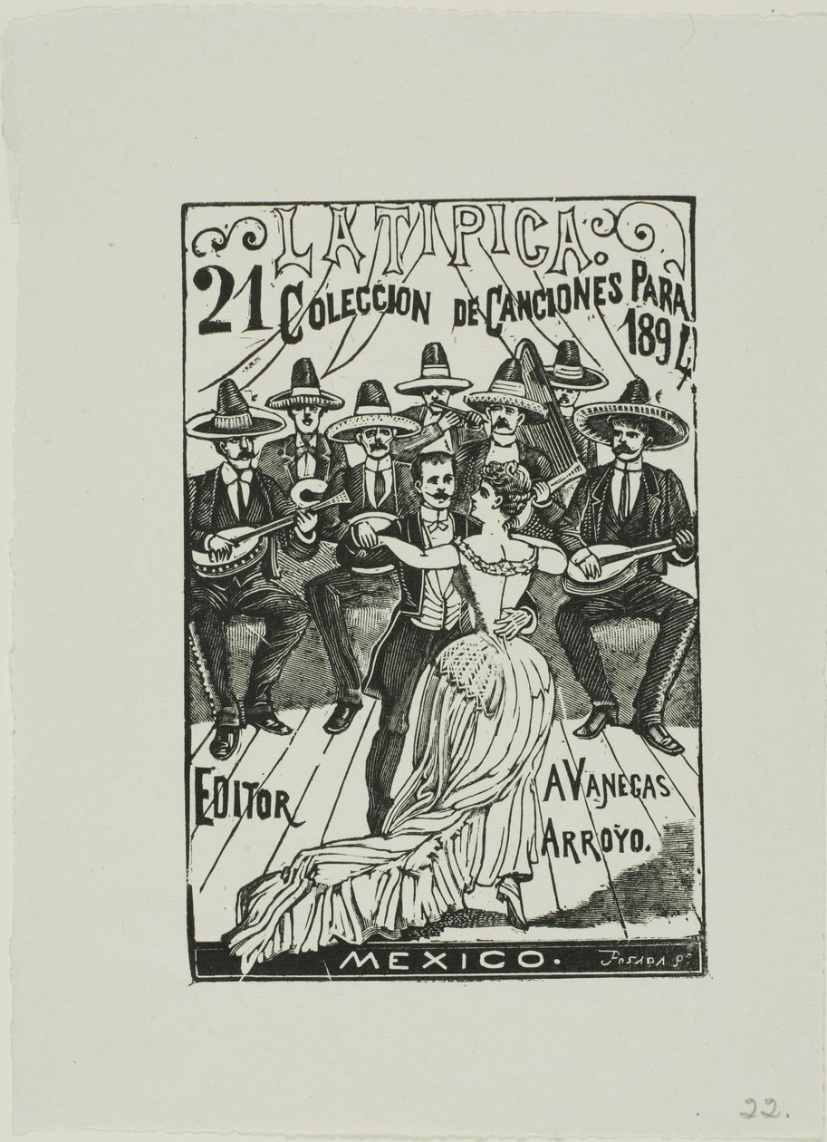 Typowy" autorstwa José Guadalupe Posada