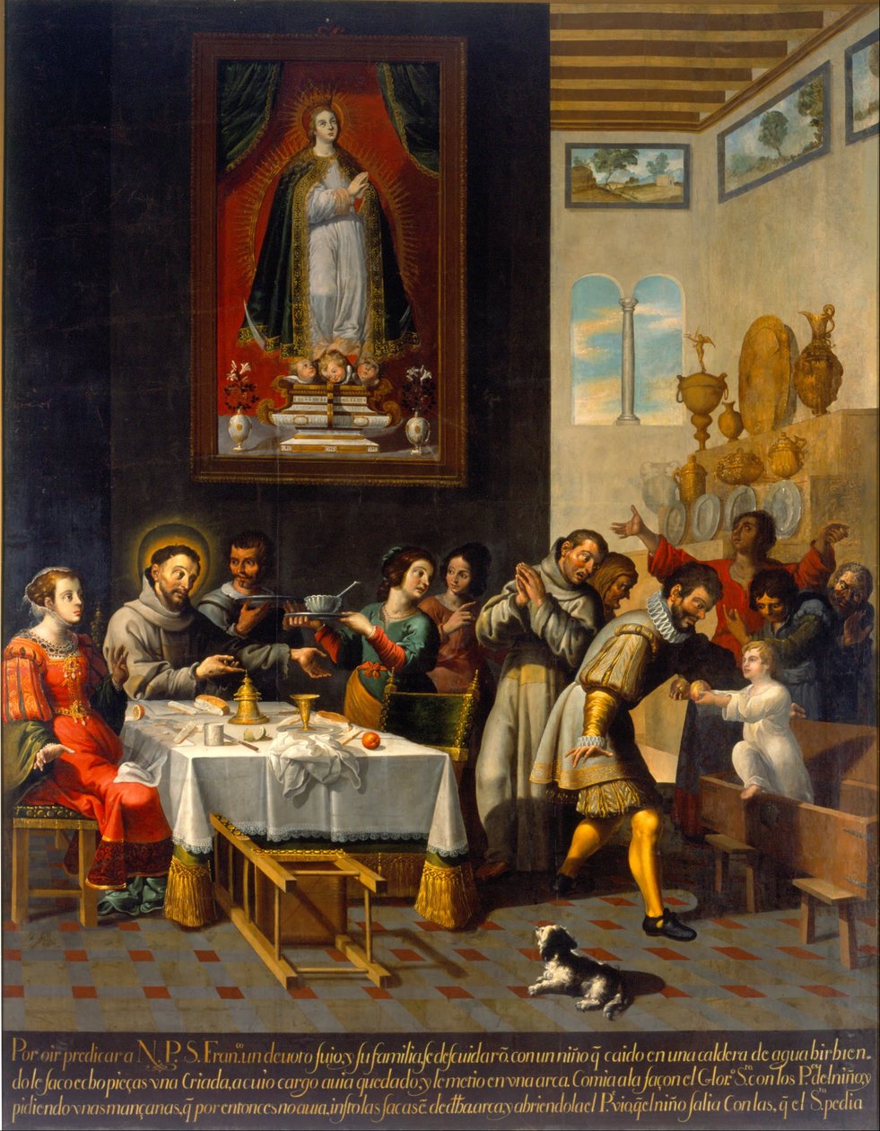 Cud św. Franciszka z Asyżu autorstwa José Juárez