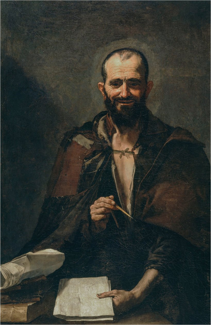 Demokryt, 1630. autorstwa José Ribera de