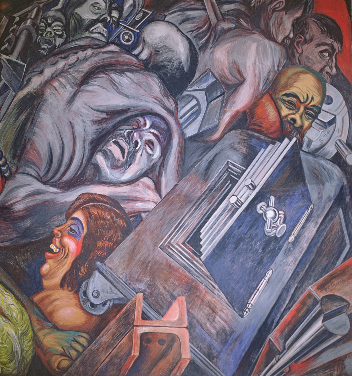 Katharsis autorstwa José Clemente Orozco