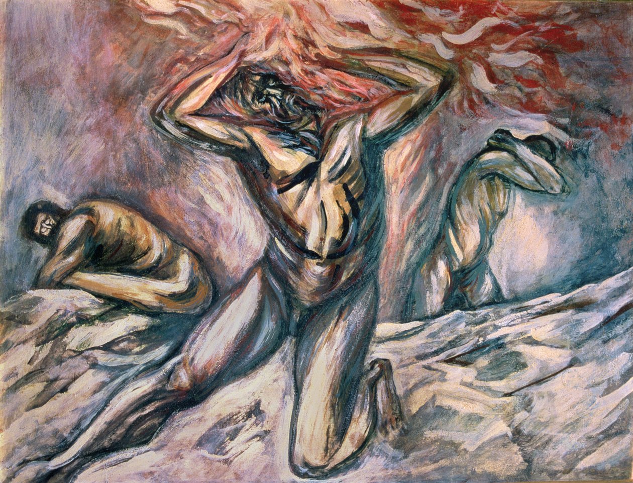 Prometeusz autorstwa José Clemente Orozco