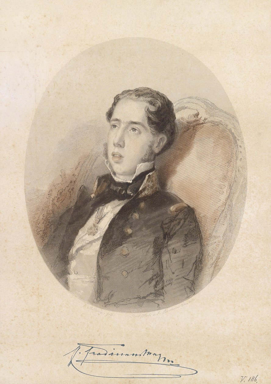 Arcyksiążę Ferdynand Maksymilian autorstwa Josef Axmann
