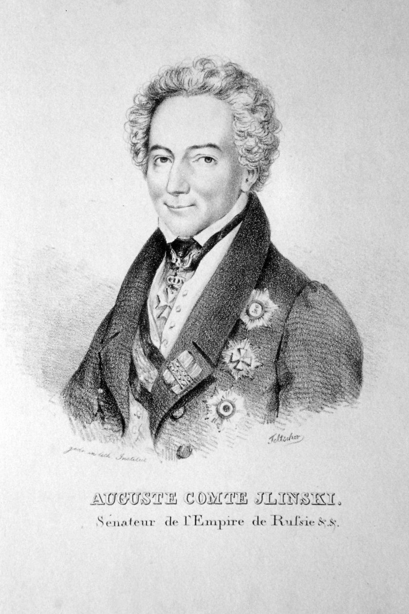 Josf August Ilinski autorstwa Josef Eduard Teltscher