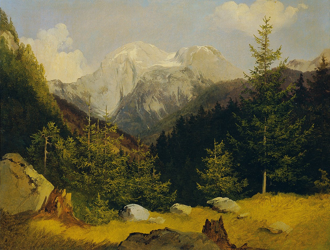 Wysoki Goll autorstwa Josef Holzer