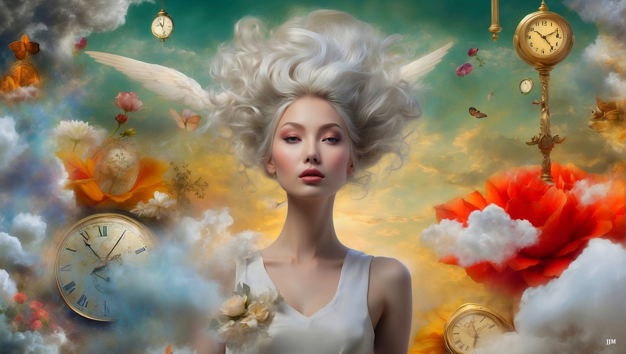 Dreamcore-breathlessly timeless_white-01 autorstwa Josef Johann Michel