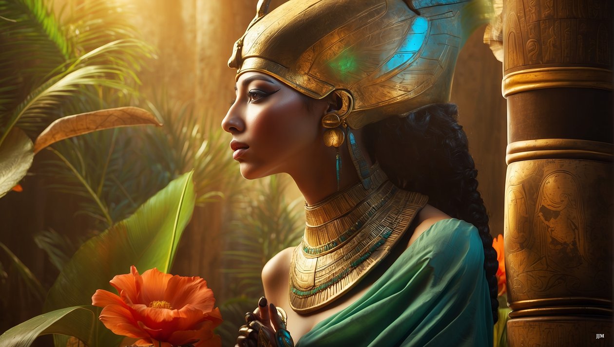 Dreamcore_ancient Egyptian-World_01 autorstwa Josef Johann Michel