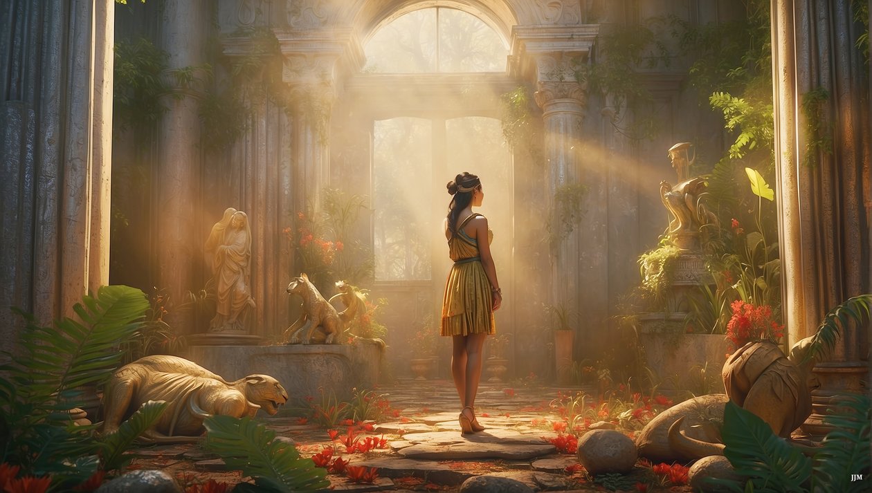 Dreamcore_ancient Roman-World_01 autorstwa Josef Johann Michel