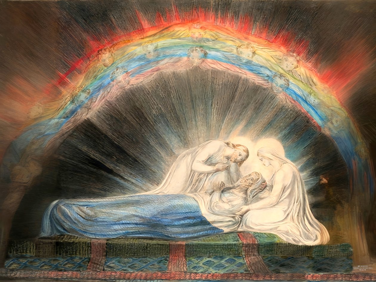 JJM-recreate_Blake-W_Der Tod des hl Joseph autorstwa Josef Johann Michel