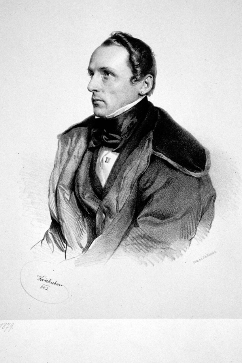 Franz Rambach Litho autorstwa Josef Kriehuber