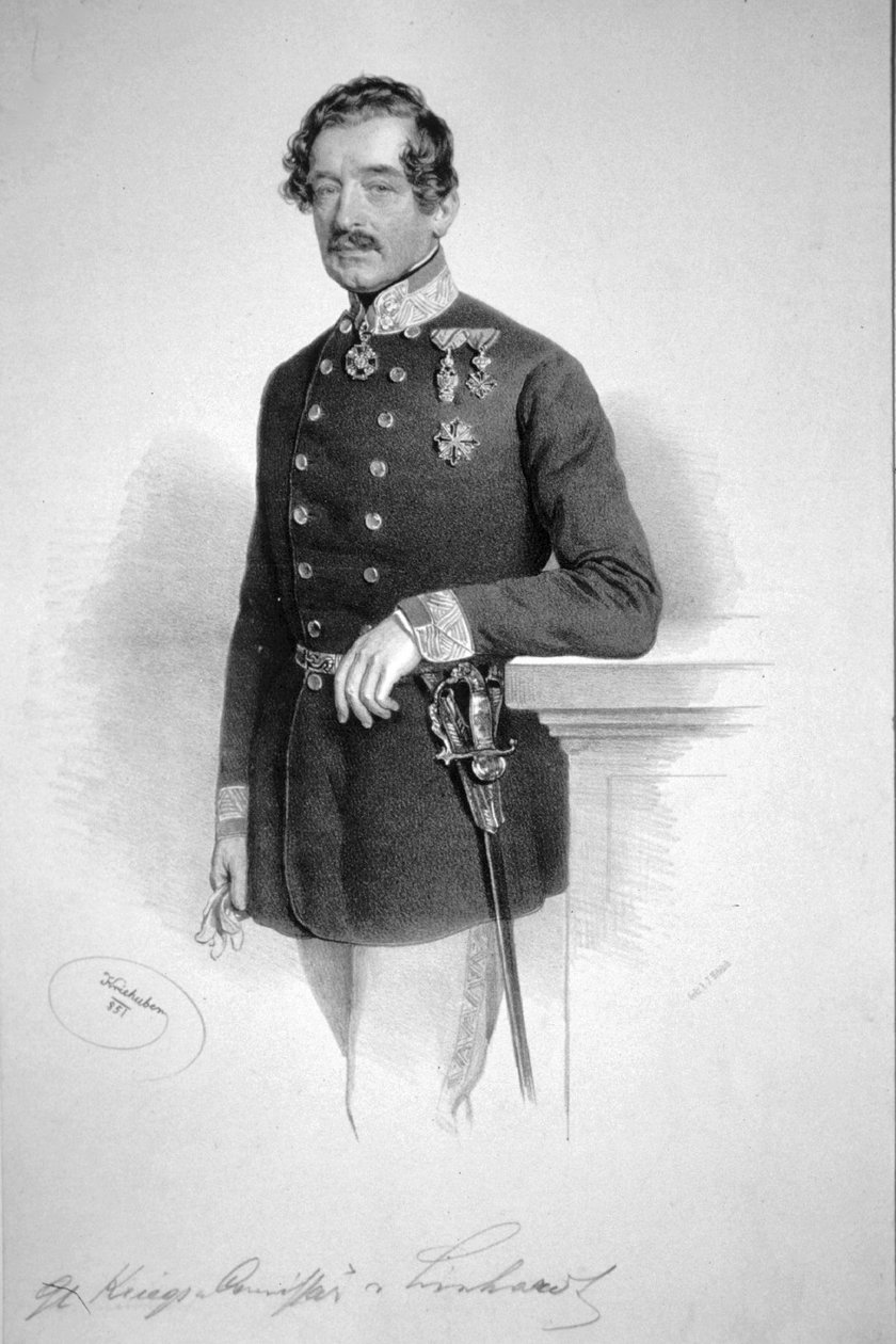 Franz von Linhardt autorstwa Josef Kriehuber