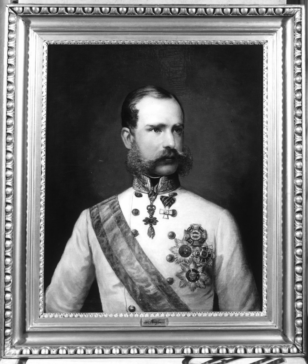 Cesarz Austrii Franciszek Józef I autorstwa Josef Neugebauer