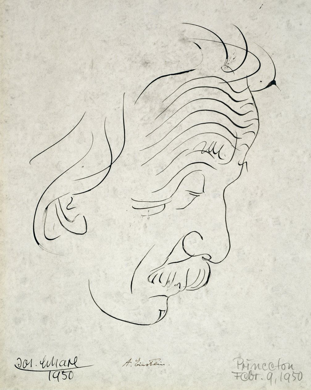 Albert Einstein autorstwa Josef Scharl