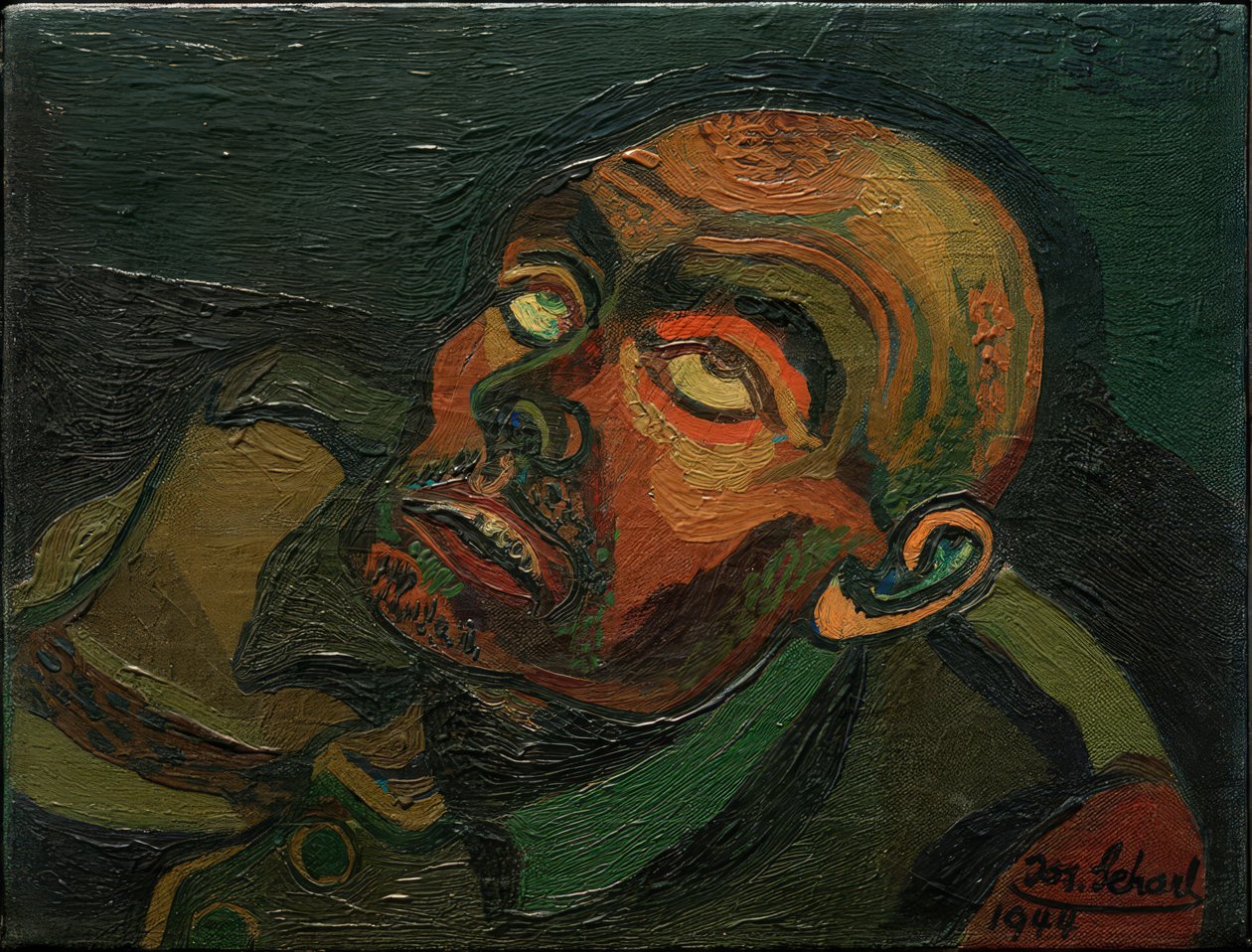 Żołnierz śmierci autorstwa Josef Scharl
