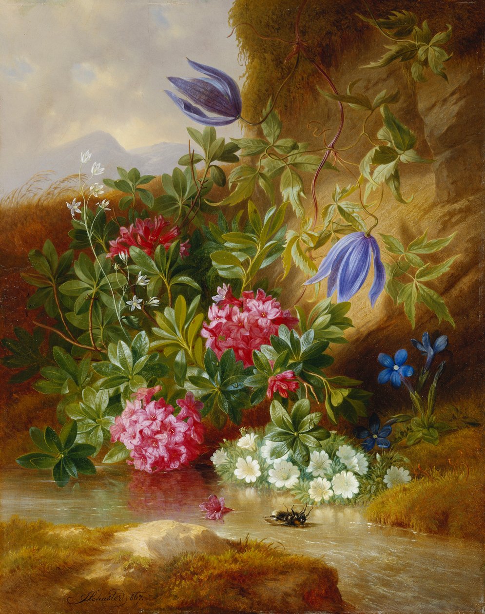 Alpenbluma, autorstwa Josef Schuster