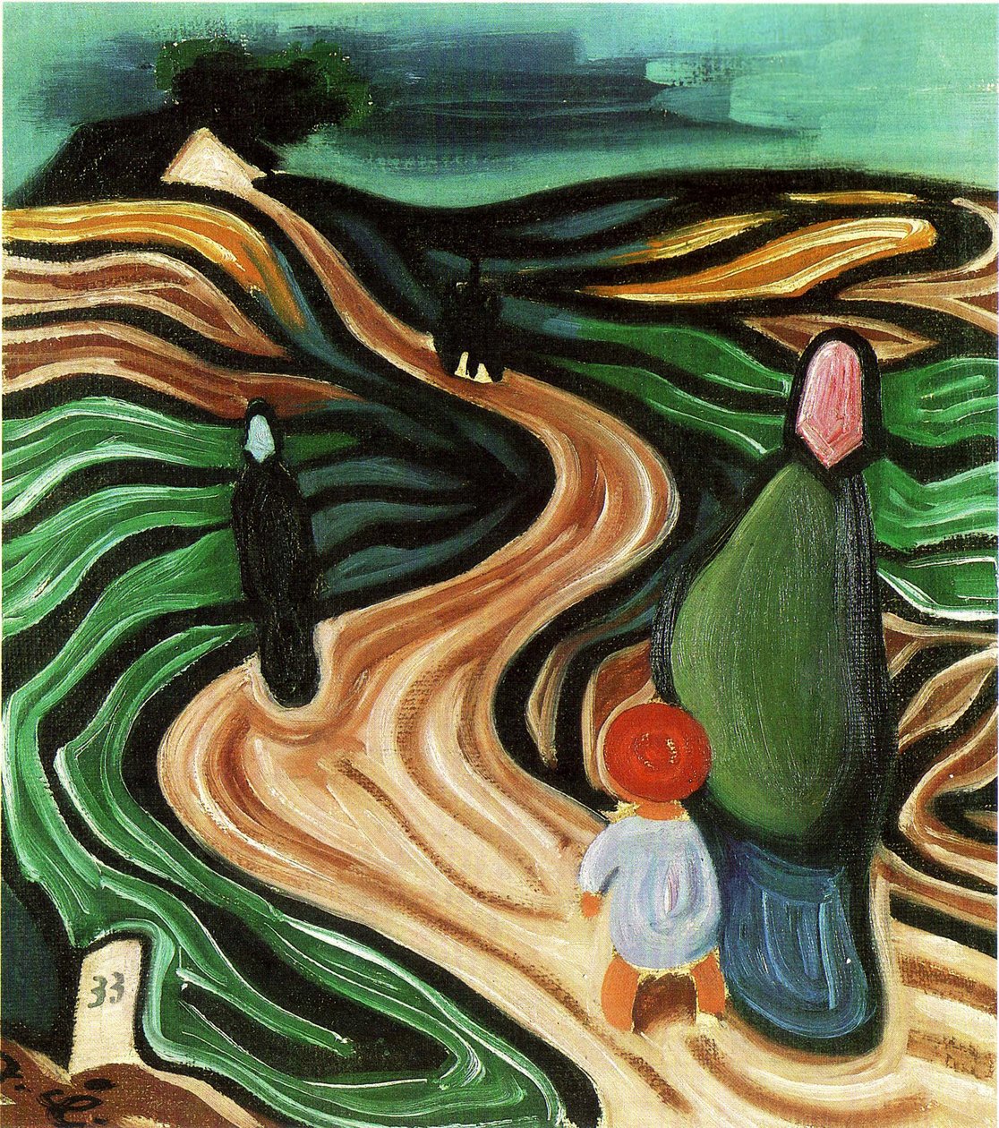 Chmura, 1933 autorstwa Josef Čapek
