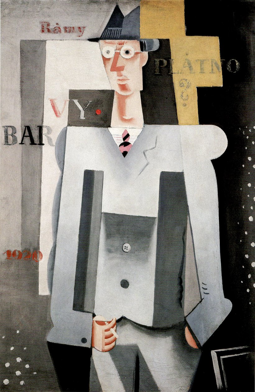 Pan Ja, 1920 autorstwa Josef Čapek