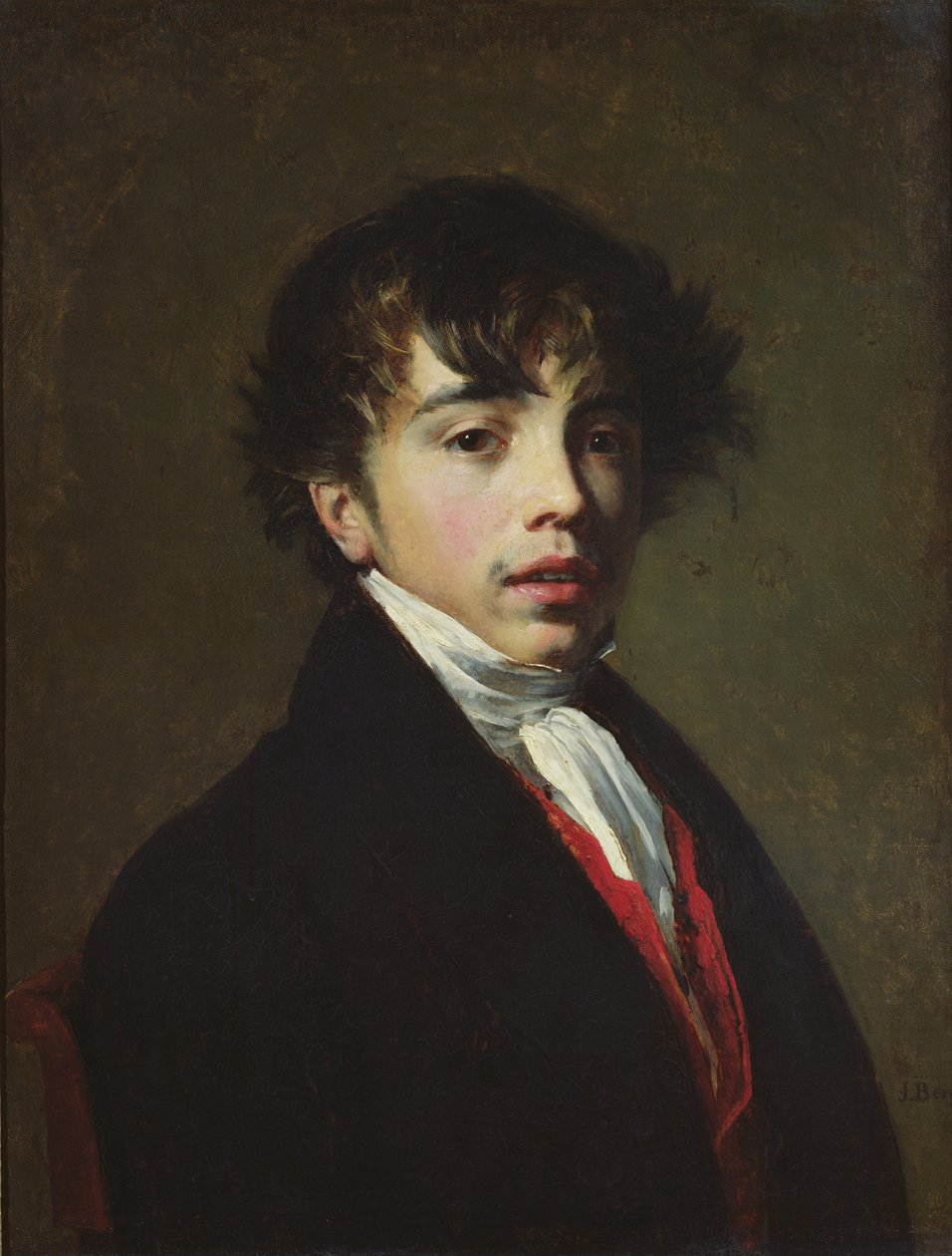 Portret mężczyzny, ok.1825 autorstwa Joseph Berger