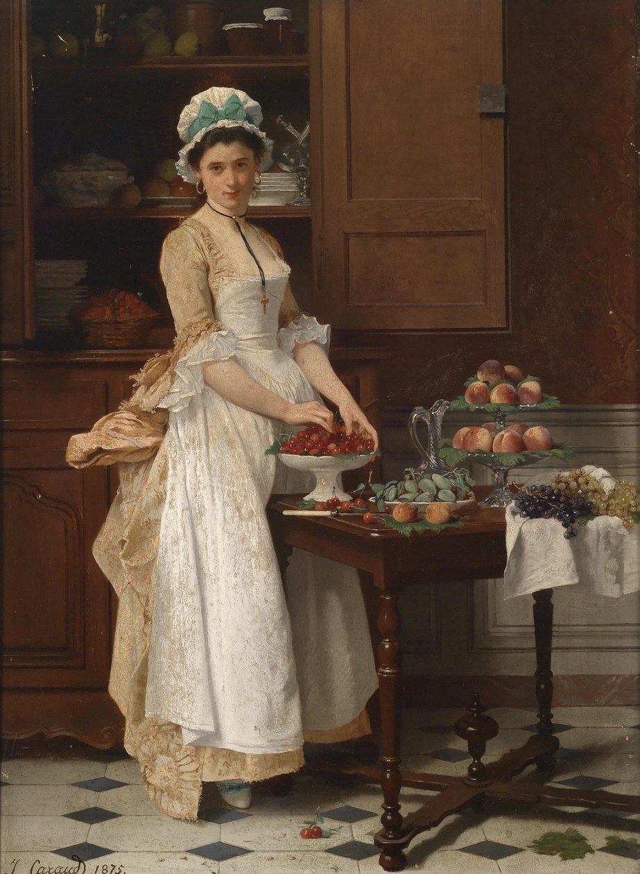 Wiśniowa dziewczyna autorstwa Joseph Caraud
