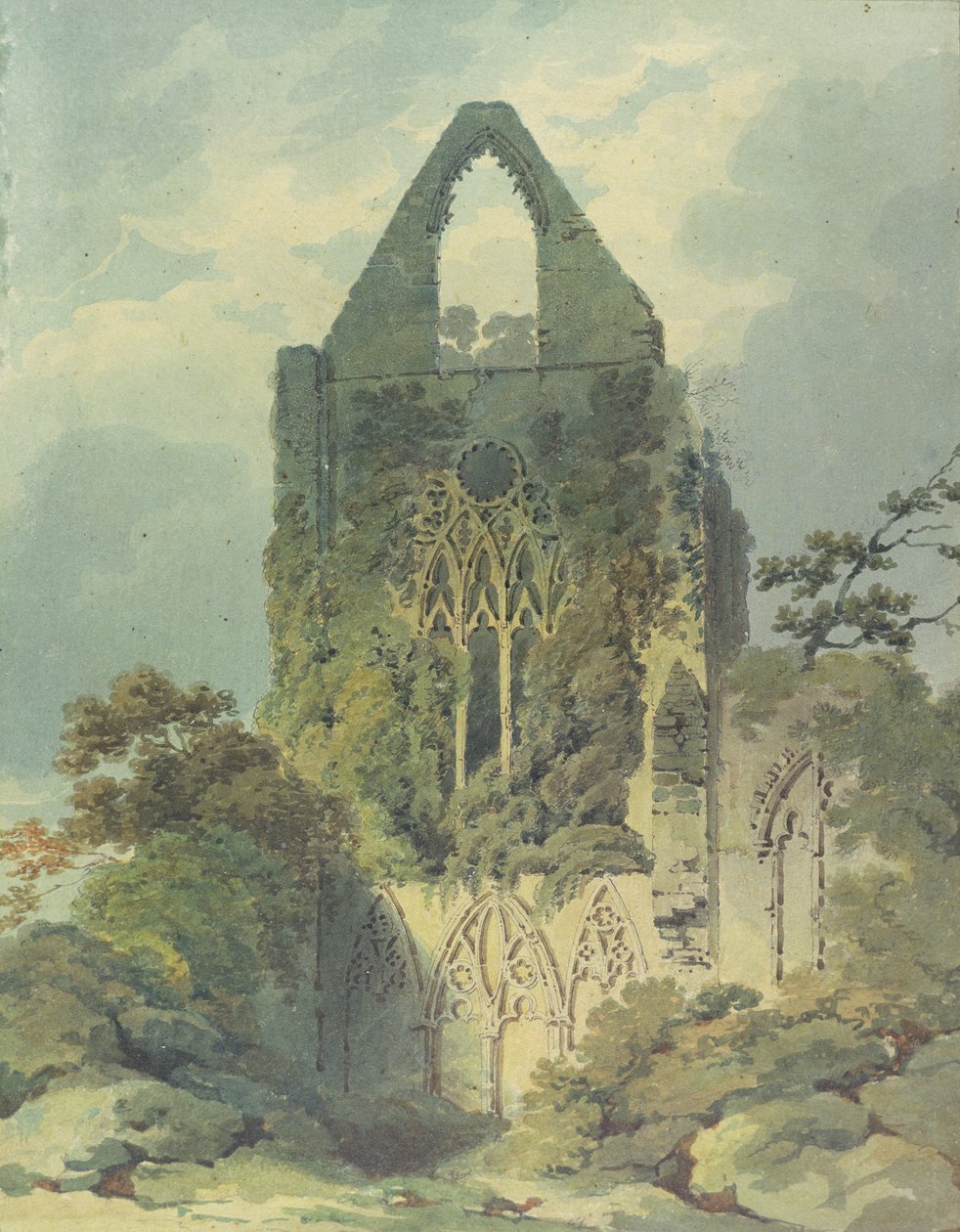 Tintern Abbey поли autorstwa Joseph Clarendon Smith